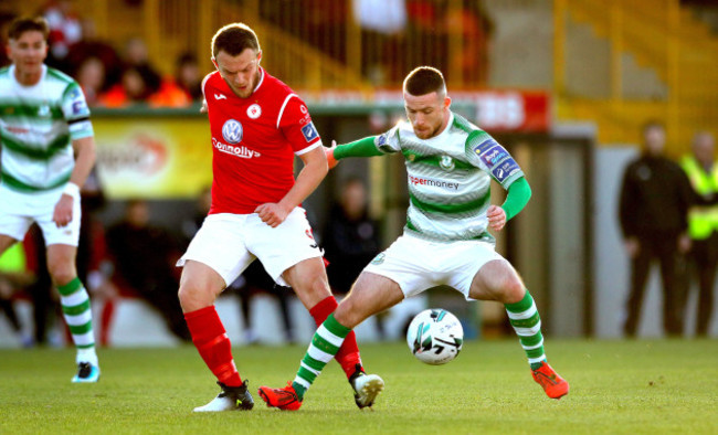 David Cawley and Jack Byrne