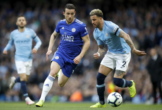 Manchester City v Leicester City - Premier League - Etihad Stadium