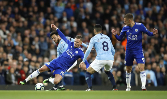 Manchester City v Leicester City - Premier League - Etihad Stadium