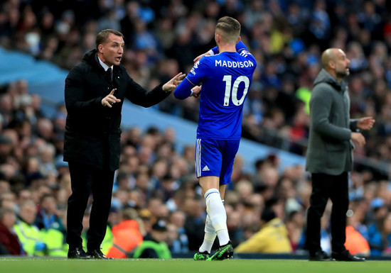 Manchester City v Leicester City - Premier League - Etihad Stadium