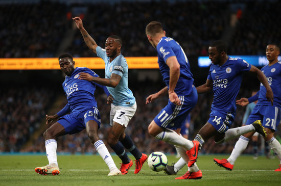 Manchester City v Leicester City - Premier League - Etihad Stadium