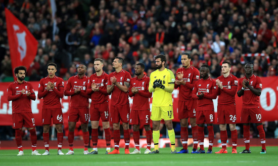 Liverpool v Huddersfield Town - Premier League - Anfield