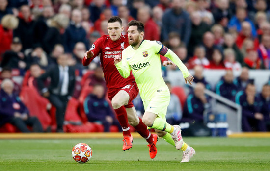 Liverpool v Barcelona - UEFA Champions League - Semi Final - Second Leg - Anfield