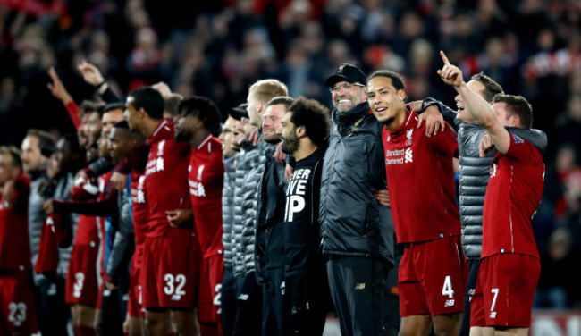 Liverpool v Barcelona - UEFA Champions League - Semi Final - Second Leg - Anfield