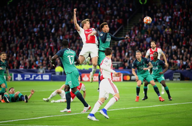 Ajax v Tottenham Hotspur - UEFA Champions League - Semi Final - Second Leg - Johan Cruijff ArenA