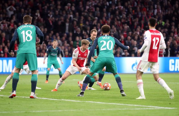Ajax v Tottenham Hotspur - UEFA Champions League - Semi Final - Second Leg - Johan Cruijff ArenA