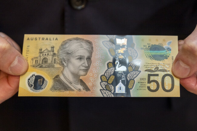 FIFTY DOLLAR BANKNOTE