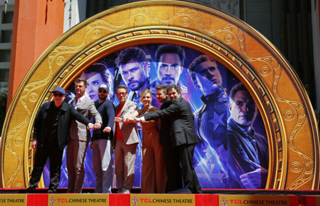 US-LOS ANGELES-HOLLYWOOD-FILM AVENGERS:ENDGAME