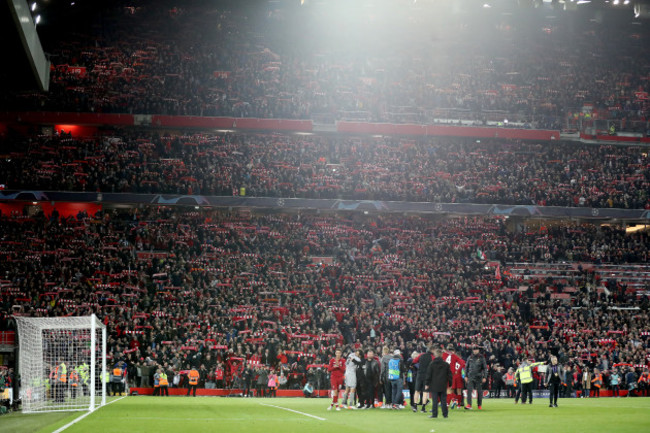 Liverpool v Barcelona - UEFA Champions League - Semi Final - Second Leg - Anfield