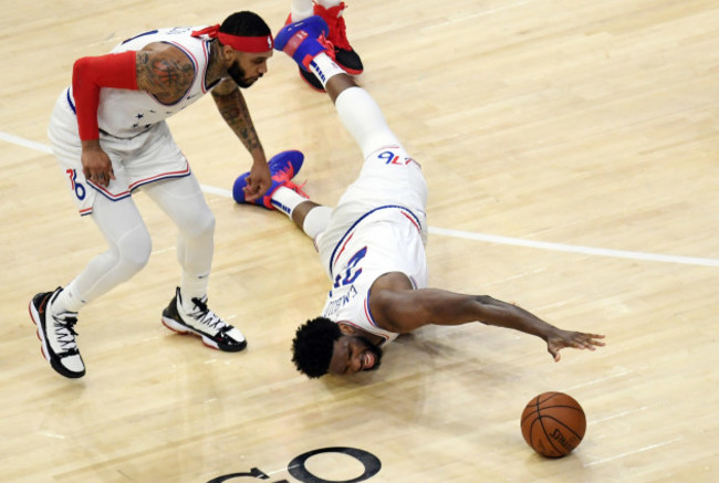 NBA: Playoffs-Toronto Raptors at Philadelphia 76ers