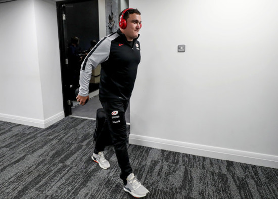 Jamie George arrives