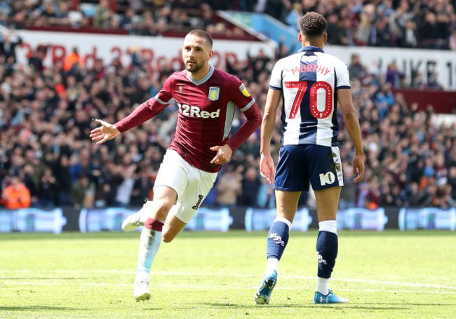 Aston Villa v West Bromwich Albion - Sky Bet Championship Play-off - Semi Final - First Leg - Villa Park