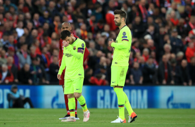 Liverpool v Barcelona - UEFA Champions League - Semi Final - Second Leg - Anfield