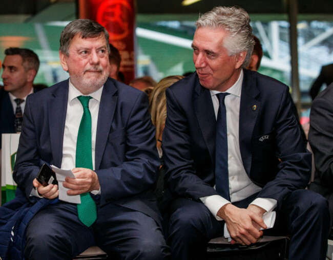 Donal Conway with John Delaney