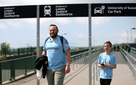 Brighton and Hove Albion v Manchester City - Premier League - AMEX Stadium