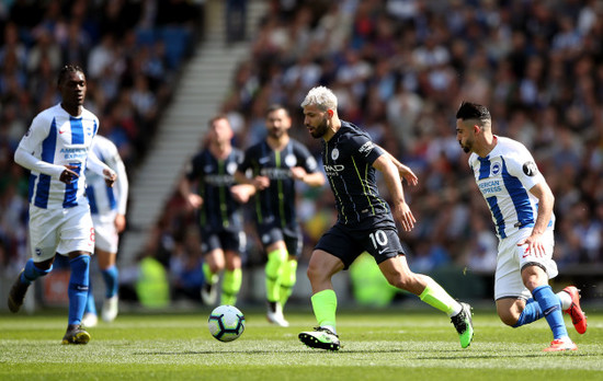 Brighton and Hove Albion v Manchester City - Premier League - AMEX Stadium
