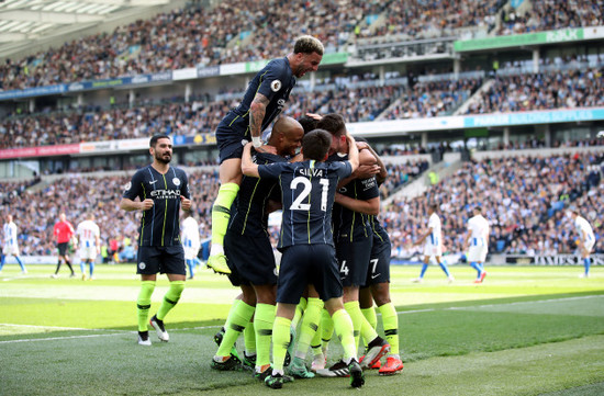 Brighton and Hove Albion v Manchester City - Premier League - AMEX Stadium