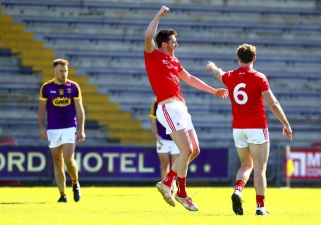 Tommy Durnin celebrates scoring a point