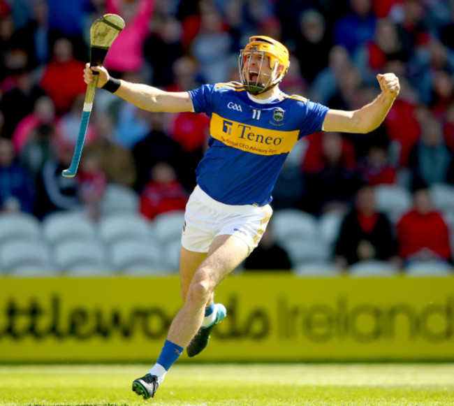 S&eacute;amus Callanan celebrates scoring his sides first goal