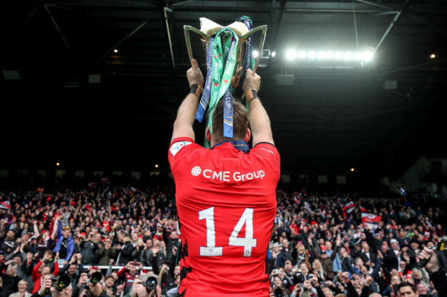 Liam Williams celebrates after the game