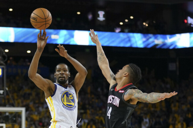NBA: Playoffs-Houston Rockets at Golden State Warriors
