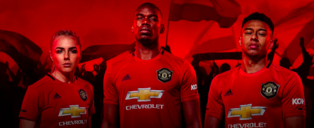 man united new kit 2019