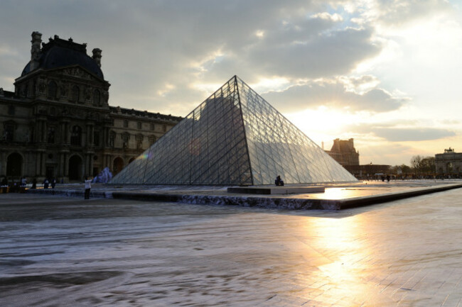 30th Anniversary Celebrations Of The Louvre Pyramid