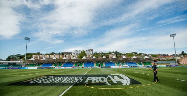 A view of Scotstoun ahead of the game