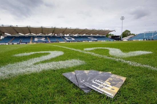 A general view of the RDS ahead of the game