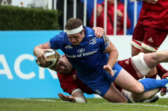Sean Cronin scores a try despite Peter O'Mahony