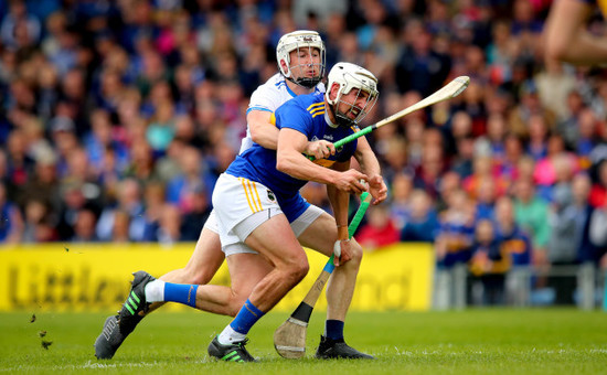 Patrick Maher is fouled by Conor Gleeson