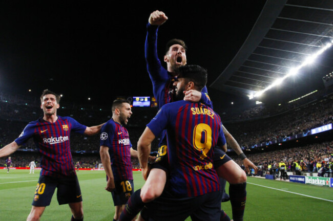 Uefa Champions League 1/2 of final first leg, FC FC Barcelona v Liverpool FC.May 1st