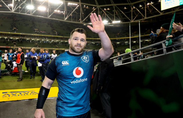 Cian Healy after the match