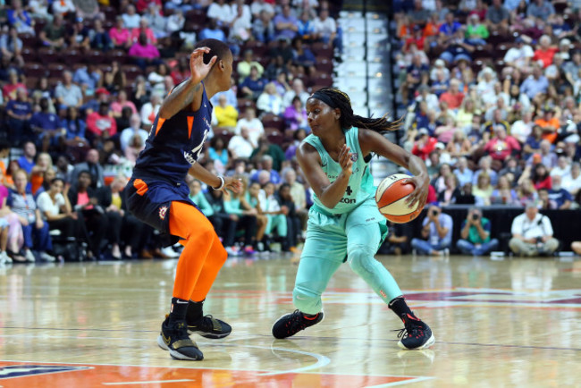 WNBA: AUG 01 New York Liberty at Connecticut Sun