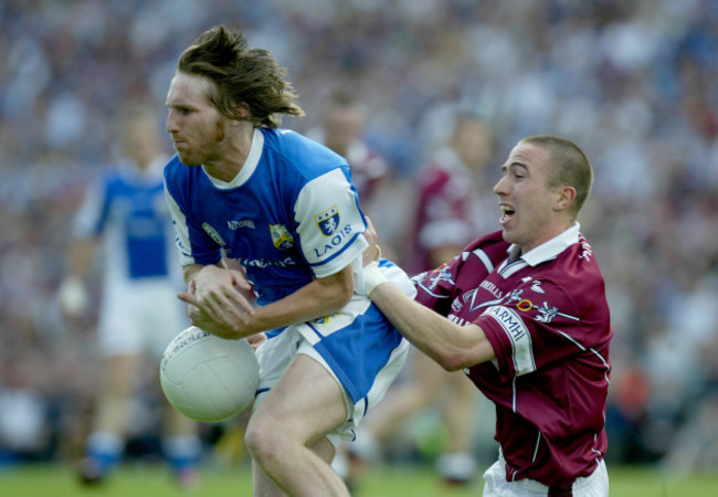 Colm Parkinson with John Keane