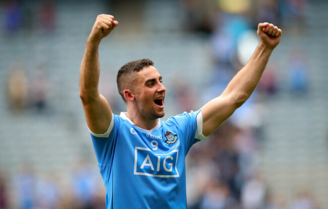 James McCarthy celebrates