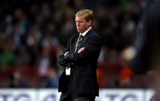 Manager Steve Staunton