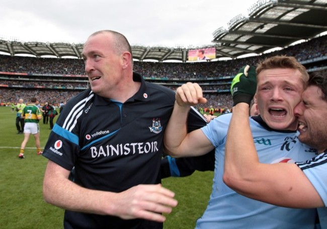 Pat Gilroy, Paul Flynn and Bernard Brogan