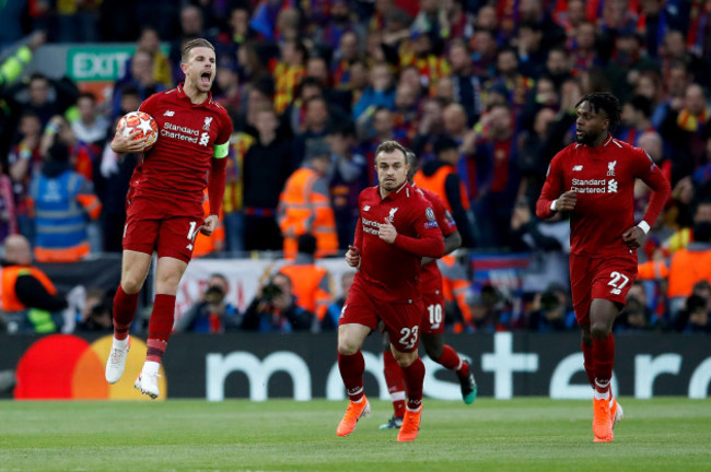 Liverpool v Barcelona - UEFA Champions League - Semi Final - Second Leg - Anfield