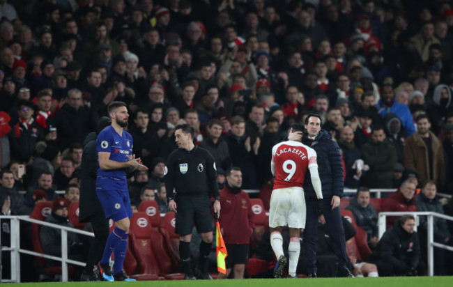 Arsenal v Chelsea - Premier League - Emirates Stadium