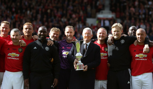 Man Utd 1999 Legends v Bayern Munich Legends - Old Trafford