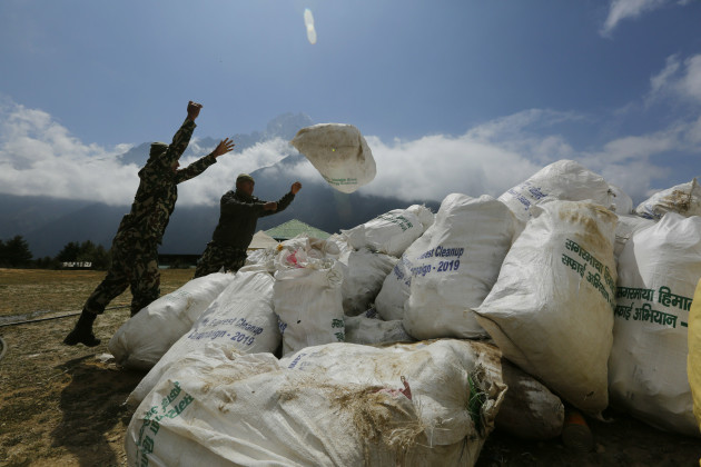Nepal Everest Garbage