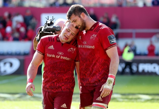 CJ Stander and Jean Kleyn after the game