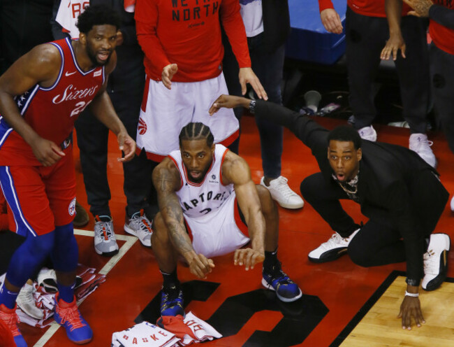 NBA: Playoffs-Philadelphia 76ers at Toronto Raptors