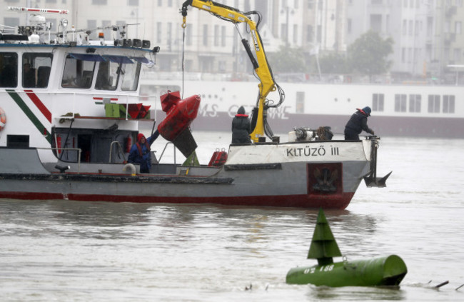 Hungary Capsized Boat