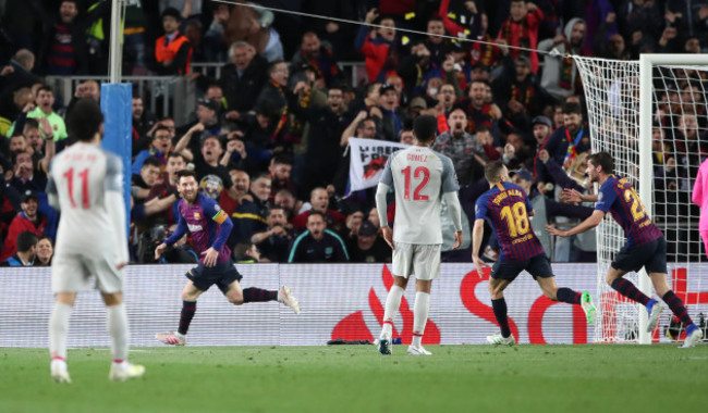 Barcelona v Liverpool - UEFA Champions League - Semi Final - First Leg - Camp Nou