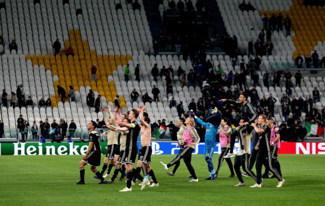 Juventus v Ajax - UEFA Champions League - Quarter Final - Second Leg - Allianz Stadium