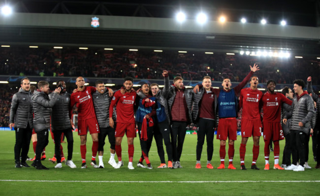 Liverpool v Barcelona - UEFA Champions League - Semi Final - Second Leg - Anfield