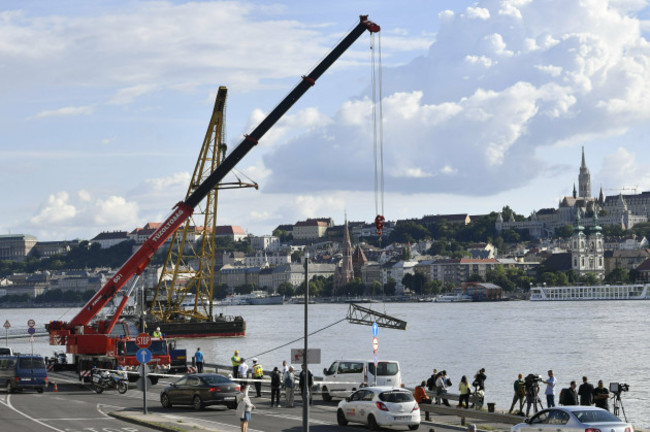 Hungary Capsized Boat