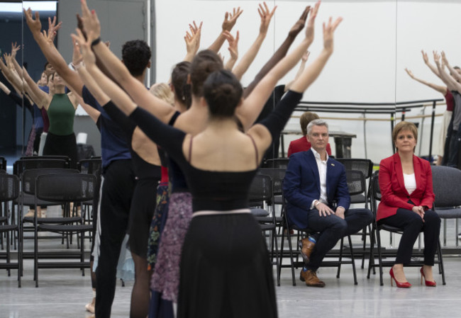 First Minister visit to Scottish Ballet